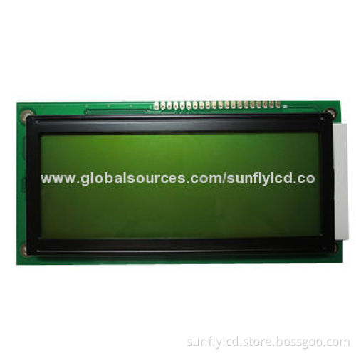 Graphic STN 16064 160x64 Dot Matrix LCM LCD Module, ST7920-ST7921, Yellow-green BacklightNew